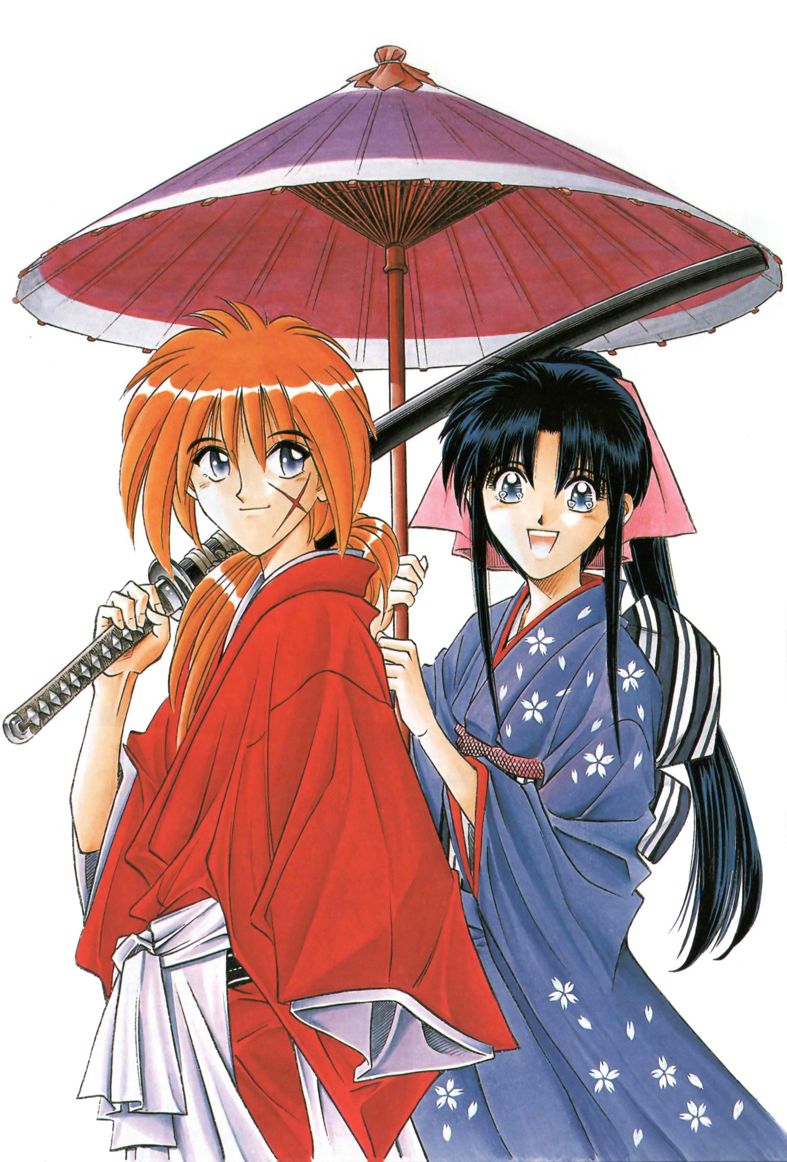 True Romance: Kenshin Himura and Kaoru Kamiya - The Worlds of Nathan  Marchand