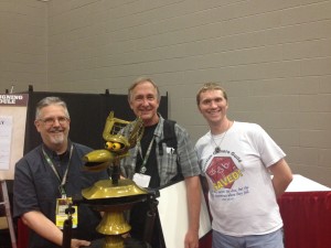 Meeting Trace Beaulieu and Crow T. Robot from MST3K.