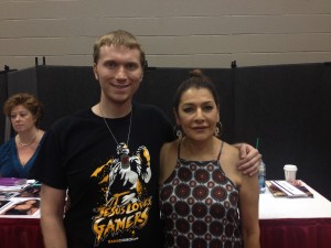 Representing GameChurch while meeting the amazing Marina Sirtis.